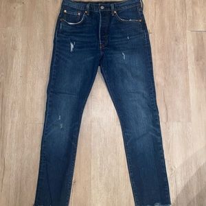 Women's Levi 501 Skinny Denim Jeans